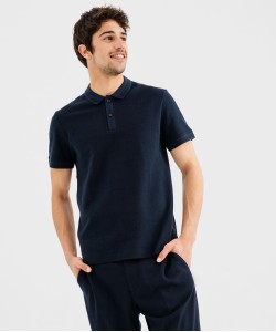 Polo manches courtes en maille piquée homme